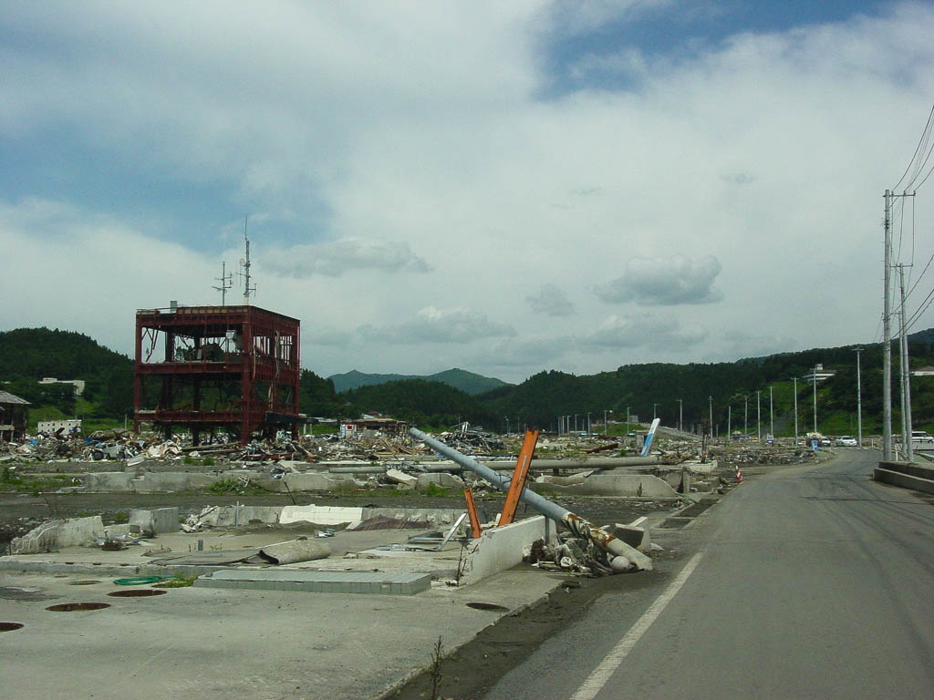 東日本大震災の被災地の記録写真
